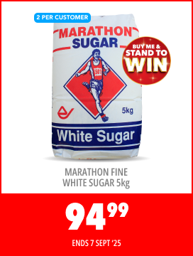 MARATHON FINE WHITE SUGAR 5kg