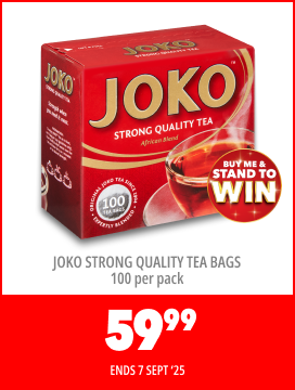 JOKO STRONG QUALITY TEA BAGS 100 PER PACK