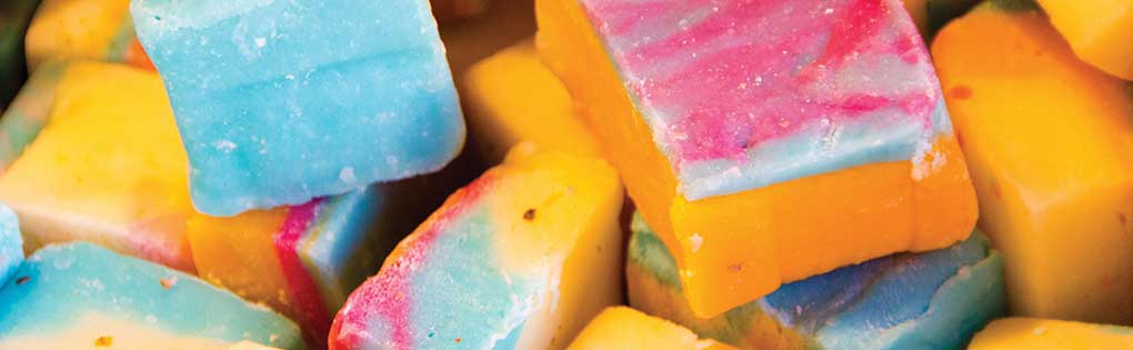 NO BAKE UNICORN FUDGE NO BAKE UNICORN FUDGE