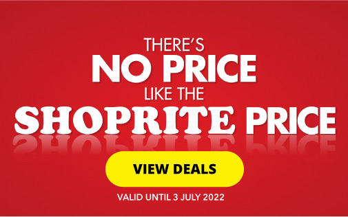 THERE'S NO PRICE LIKE THE SHOPRITE PRICE