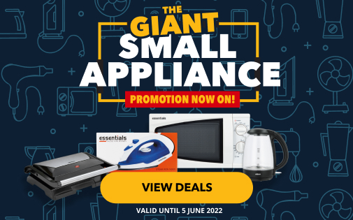 THE GIANT SMALL APPLIANCE PROMOTION