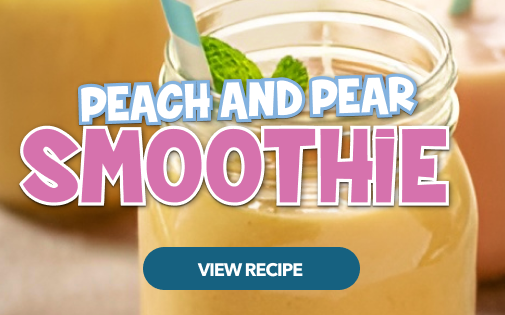 PEACH AND PEAR SMOOTHIE