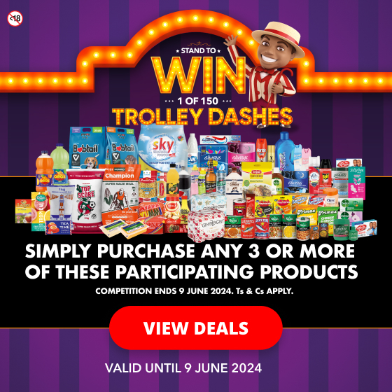WIN ONE OF 150 TROLLEY DASHES