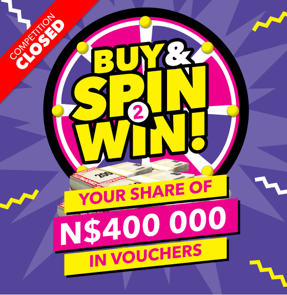 BUY & SPIN 2 WIN!