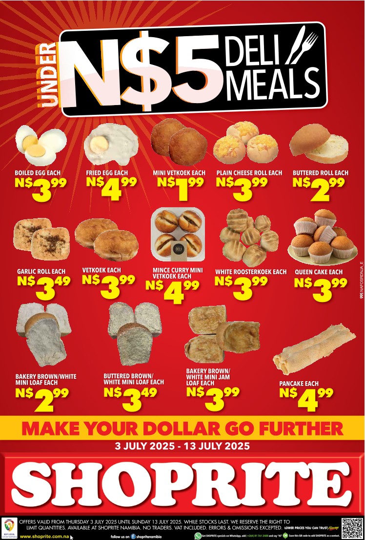 specials leaflet