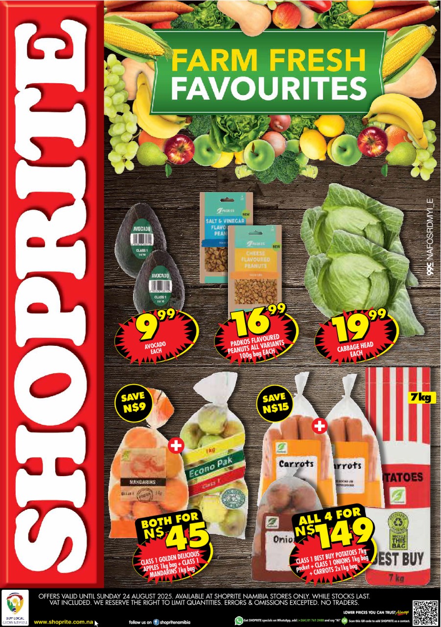 specials leaflet