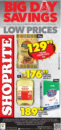 specials leaflet