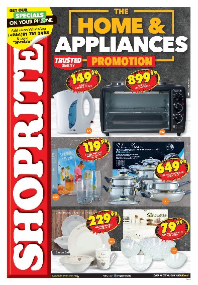 specials leaflet