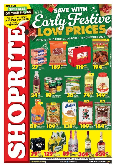 specials leaflet
