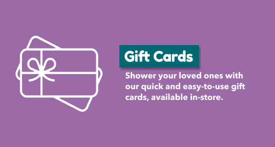 GIFT CARDS