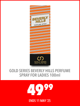 Gold series beverly hills perfume spray for ladies 100 ml