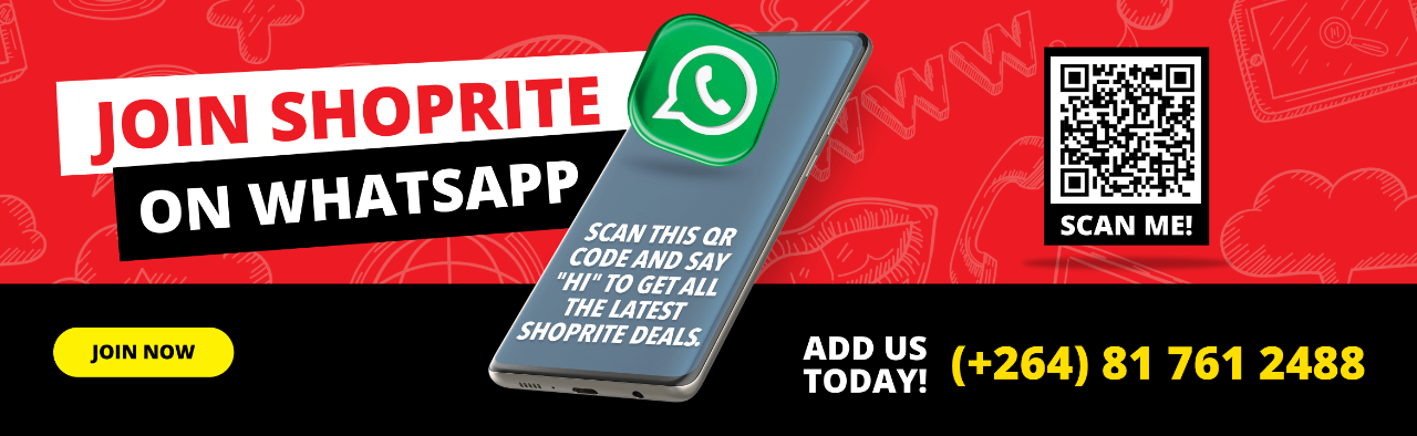 JOIN SHOPRITE ON WHATSAPP