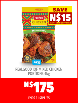 REALGOOD IQF MIXED CHICKEN PORTIONS 4kg