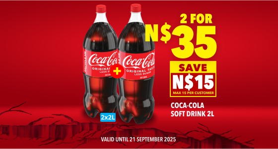 COCA-COLA SOFT DRINK 2l