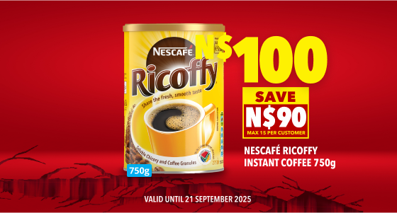 NESCAFÉ RICOFFY INSTANT COFFEE 750g