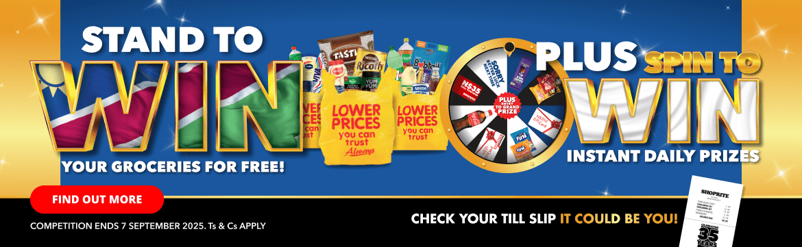 STAND A CHANCE TO WIN